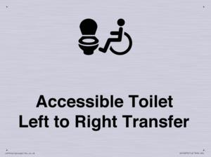 DV10670: Accessible Toilet with Left to Right Transfer