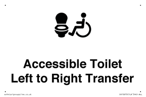 DV10670: Accessible Toilet with Left to Right Transfer