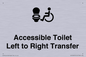 DV10670: Accessible Toilet with Left to Right Transfer