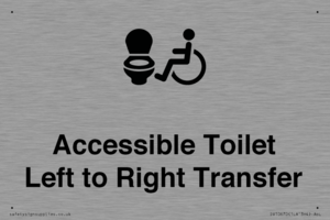 DV10670: Accessible Toilet with Left to Right Transfer