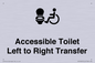 DV10670: Accessible Toilet with Left to Right Transfer