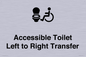 DV10670: Accessible Toilet with Left to Right Transfer