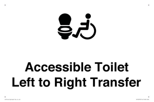 DV10670: Accessible Toilet with Left to Right Transfer
