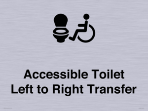 DV10670: Accessible Toilet with Left to Right Transfer