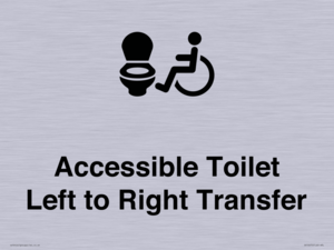 DV10670: Accessible Toilet with Left to Right Transfer