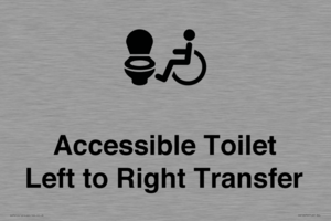 DV10670: Accessible Toilet with Left to Right Transfer