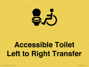 DV10670: Accessible Toilet with Left to Right Transfer