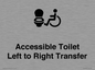 DV10670: Accessible Toilet with Left to Right Transfer