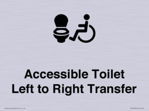DV10670: Accessible Toilet with Left to Right Transfer