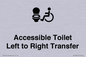 DV10670: Accessible Toilet with Left to Right Transfer