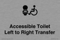DV10670: Accessible Toilet with Left to Right Transfer