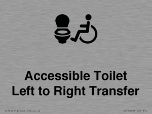 DV10670: Accessible Toilet with Left to Right Transfer