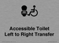 DV10670: Accessible Toilet with Left to Right Transfer