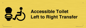 DV10670: Accessible Toilet with Left to Right Transfer