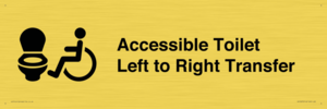 DV10670: Accessible Toilet with Left to Right Transfer