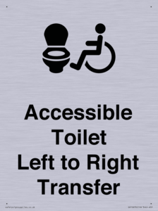 DV10670: Accessible Toilet with Left to Right Transfer