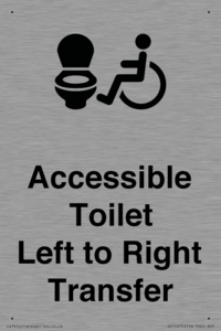 DV10670: Accessible Toilet with Left to Right Transfer