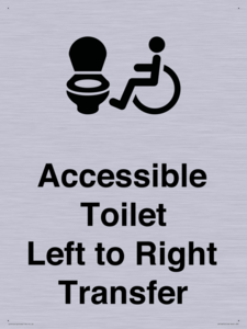 DV10670: Accessible Toilet with Left to Right Transfer