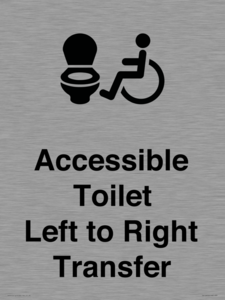 DV10670: Accessible Toilet with Left to Right Transfer