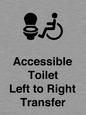 DV10670: Accessible Toilet with Left to Right Transfer