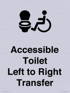 DV10670: Accessible Toilet with Left to Right Transfer