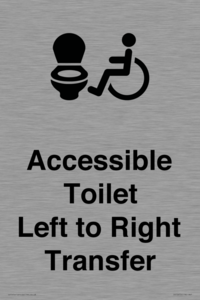 DV10670: Accessible Toilet with Left to Right Transfer