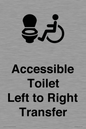 DV10670: Accessible Toilet with Left to Right Transfer