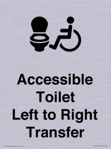 DV10670: Accessible Toilet with Left to Right Transfer