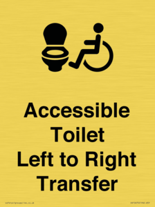 DV10670: Accessible Toilet with Left to Right Transfer
