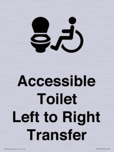 DV10670: Accessible Toilet with Left to Right Transfer