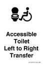 DV10670: Accessible Toilet with Left to Right Transfer