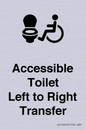 DV10670: Accessible Toilet with Left to Right Transfer
