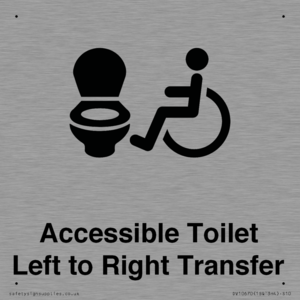 DV10670: Accessible Toilet with Left to Right Transfer
