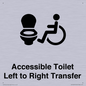 DV10670: Accessible Toilet with Left to Right Transfer