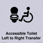 DV10670: Accessible Toilet with Left to Right Transfer