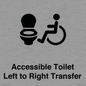 DV10670: Accessible Toilet with Left to Right Transfer