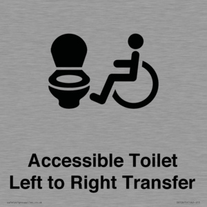 DV10670: Accessible Toilet with Left to Right Transfer