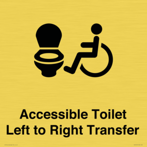 DV10670: Accessible Toilet with Left to Right Transfer