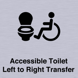 DV10670: Accessible Toilet with Left to Right Transfer