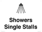 DV10674: Showers with Single Stalls