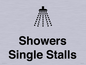 DV10674: Showers with Single Stalls