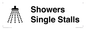 DV10674: Showers with Single Stalls