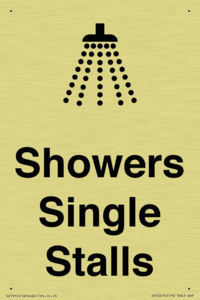 DV10674: Showers with Single Stalls