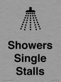 DV10674: Showers with Single Stalls