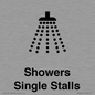 DV10674: Showers with Single Stalls