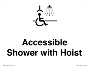 DV10678: Accessible Shower with Hoist