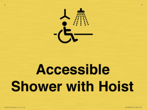 DV10678: Accessible Shower with Hoist