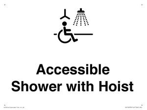 DV10678: Accessible Shower with Hoist