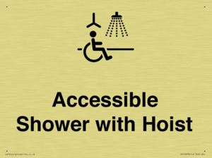 DV10678: Accessible Shower with Hoist