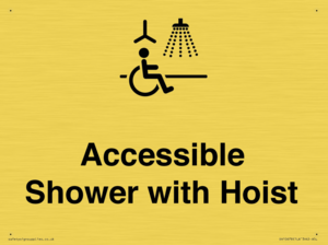 DV10678: Accessible Shower with Hoist